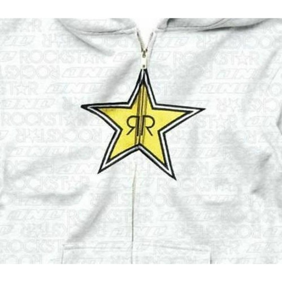 One Industries Kids' Boys' Youth Rockstar Writing on the Wall Hoodie Sweatshirt - Picture 7 of 7